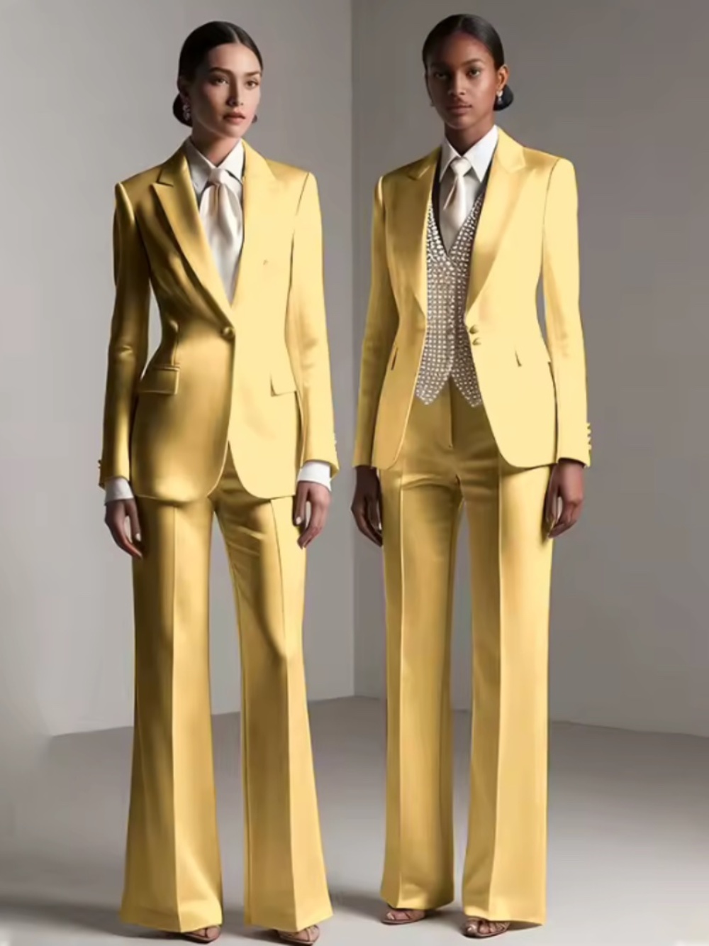 Brisbane Suit Set - 6 - Gold - Ships in 48 Hours